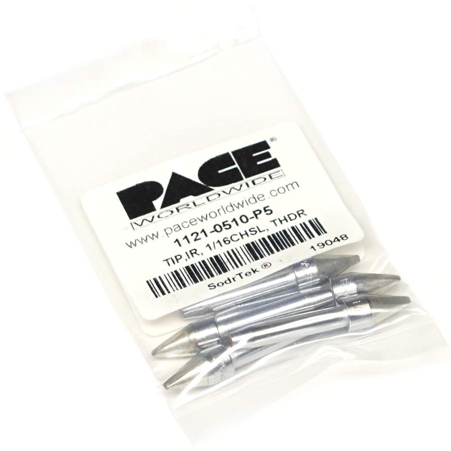 PACE 1121-0510-P5. Наконечник PS клиновидный 1.6мм THDR (уп. 5шт)