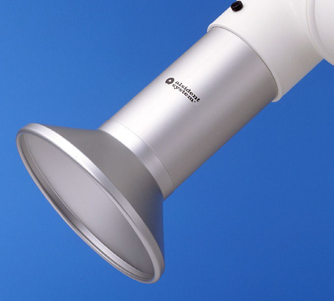 Alsident 1-10024. Раструб дымоприемника, воронка металлическая 200 мм