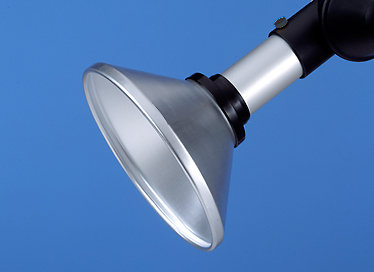 Alsident 1-5024-050. Раструб дымоприемника, воронка 50-200мм, черный фланец