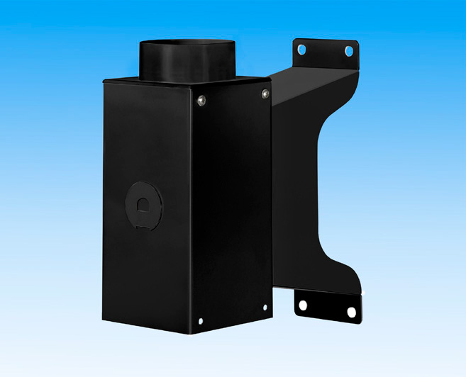 Alsident 2-195-050. Крепление дымопремника к стене 50-63-75мм