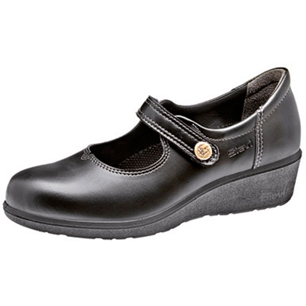 Антистатические женские туфли-балетки из натуральной кожи Bella 