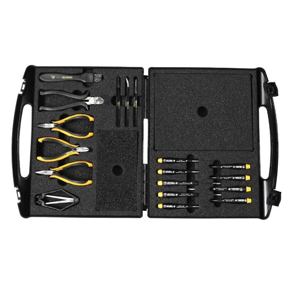 Bernstein 2286. Профессиональный набор антистатических инструментов TRENDY C без кейса (18 предметов)