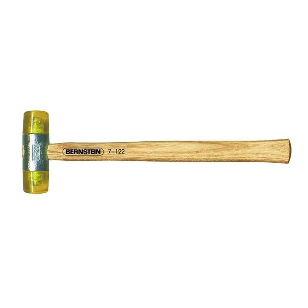 Bernstein 7-122. Молот пластиковый ударопрочный на деревянной рукоятке диаметр 27 мм