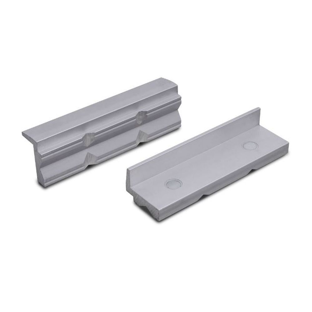 Bernstein 9-900-S9150. Сменные зажимные губки для тисков из алюминия с канавками с магнитом 150 мм (2 штуки)