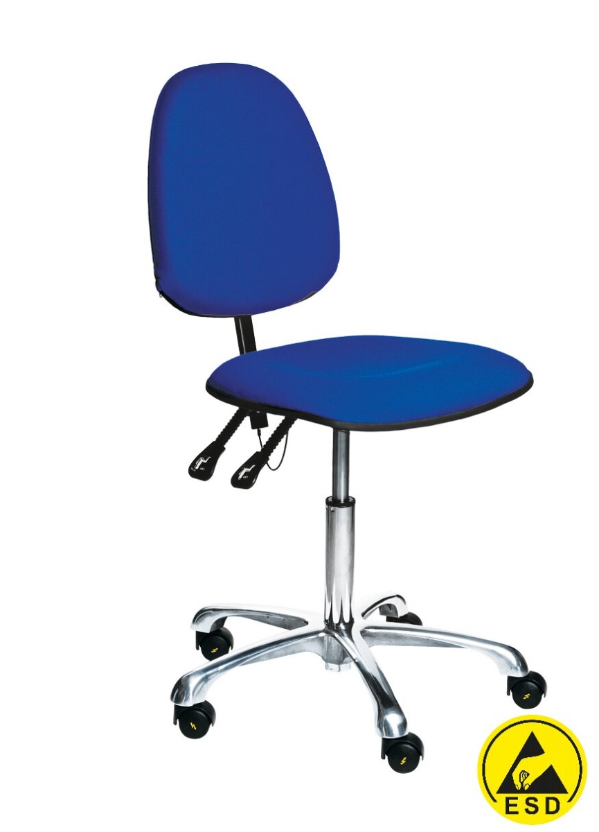 Лабораторный антистатический стул VKG C-100/KJ200 ESD
