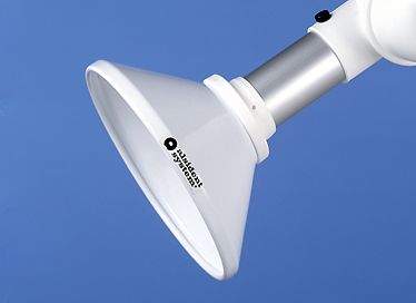 Alsident 1-5024-5. Раструб дымоприемника, воронка 50-200мм, белый