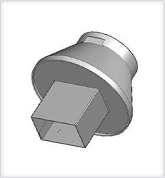 METCAL HN-B2519. Сопло MRS 24.5х18.5мм
