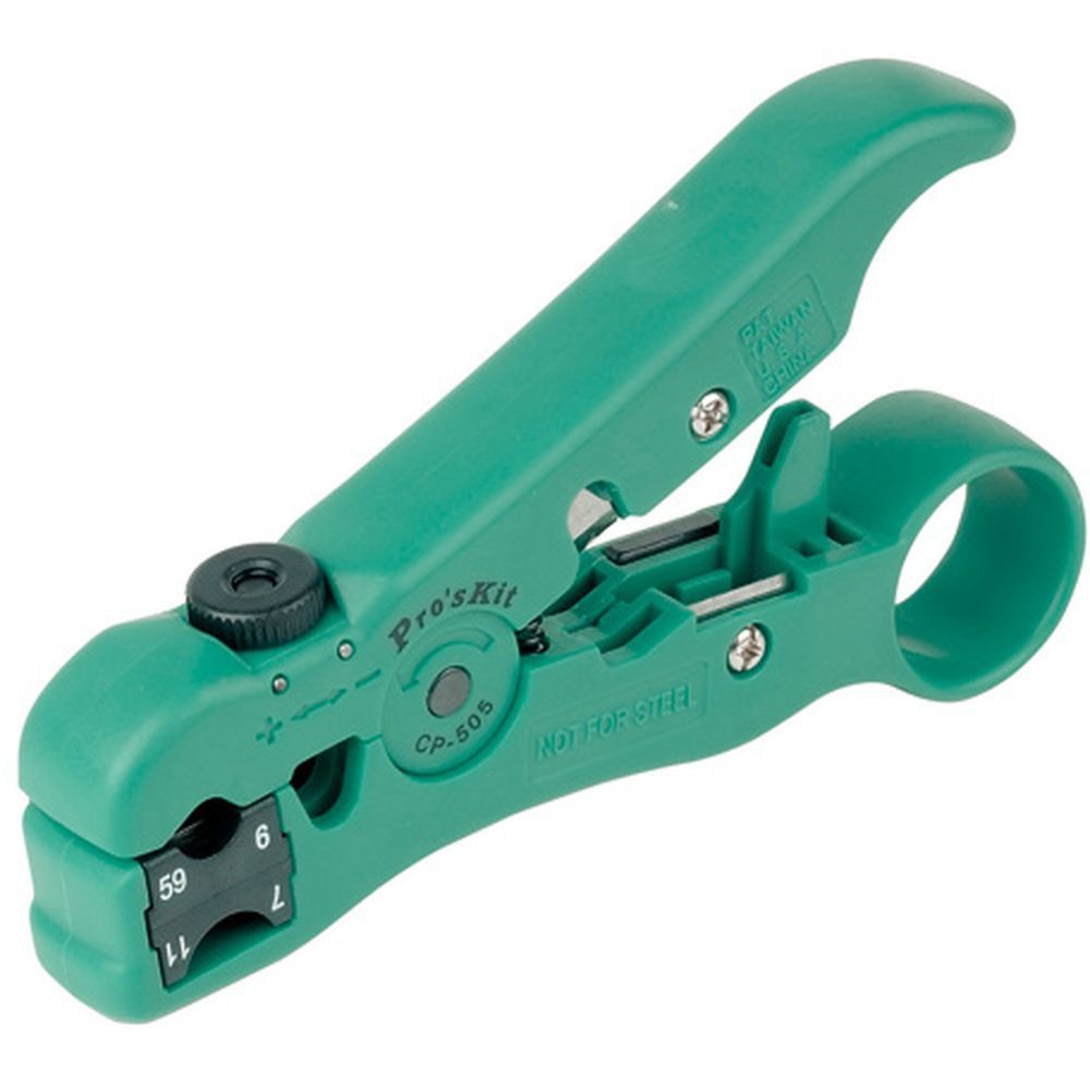 Компактный универсальный стриппер с кусачками ProsKit CP-505
