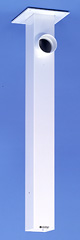 Alsident 2-1750-80. Потолочное крепление дымопремника 75мм (100x1750мм;подкл. сбоку;белый)