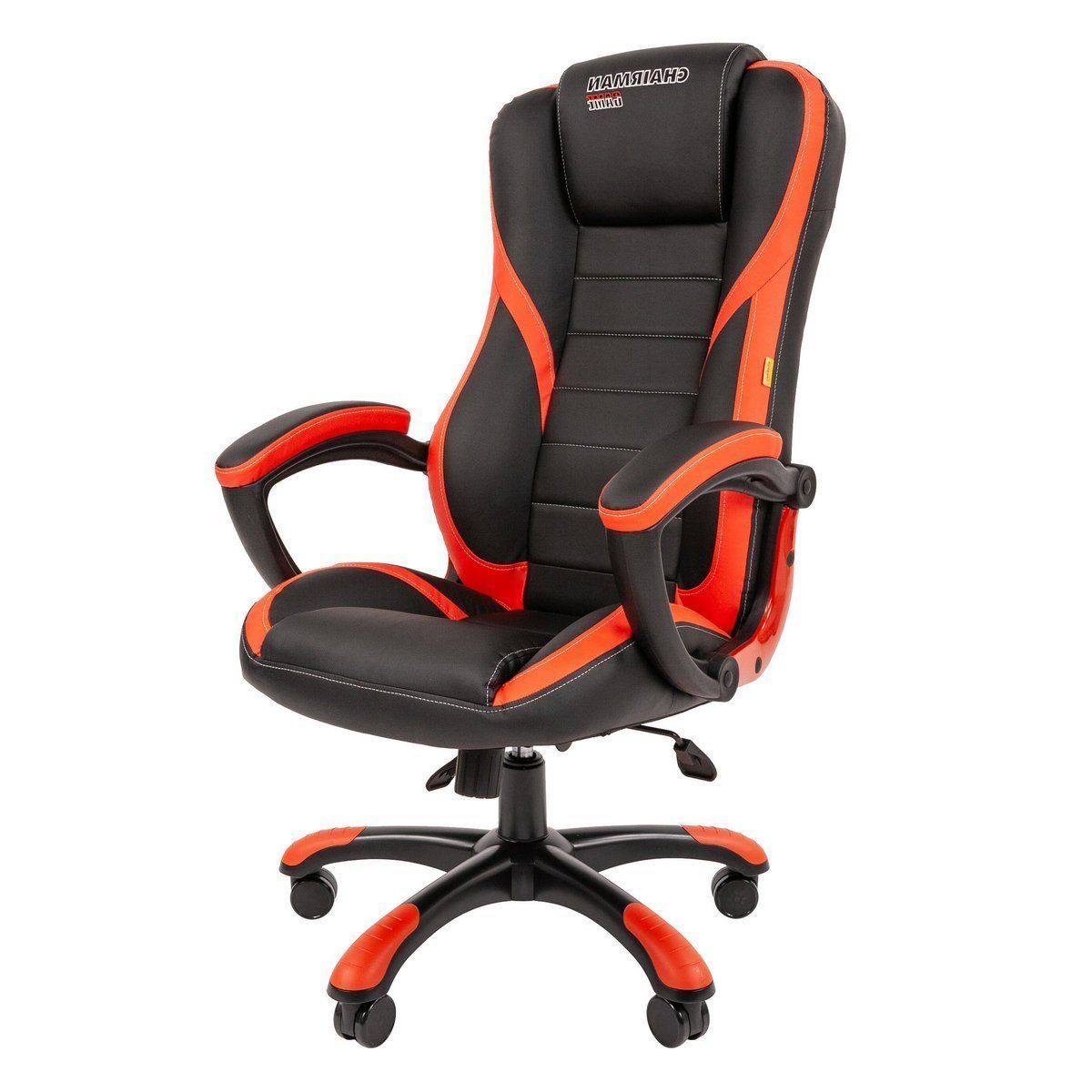 Геймерское кресло Chairman game 22, черный/красный