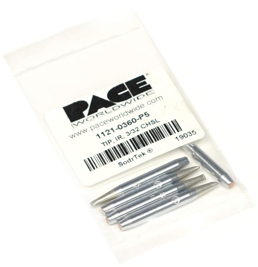 PACE 1121-0360-P5. Наконечник PS клиновидный 2,4мм (уп. 5шт)