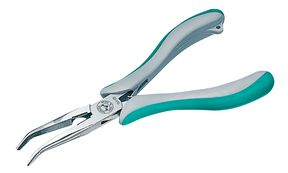 Tsunoda TM-05. Плоскогубцы комбинированные изогнутые с насечками 150мм TSUNODA-JAPAN TM-05