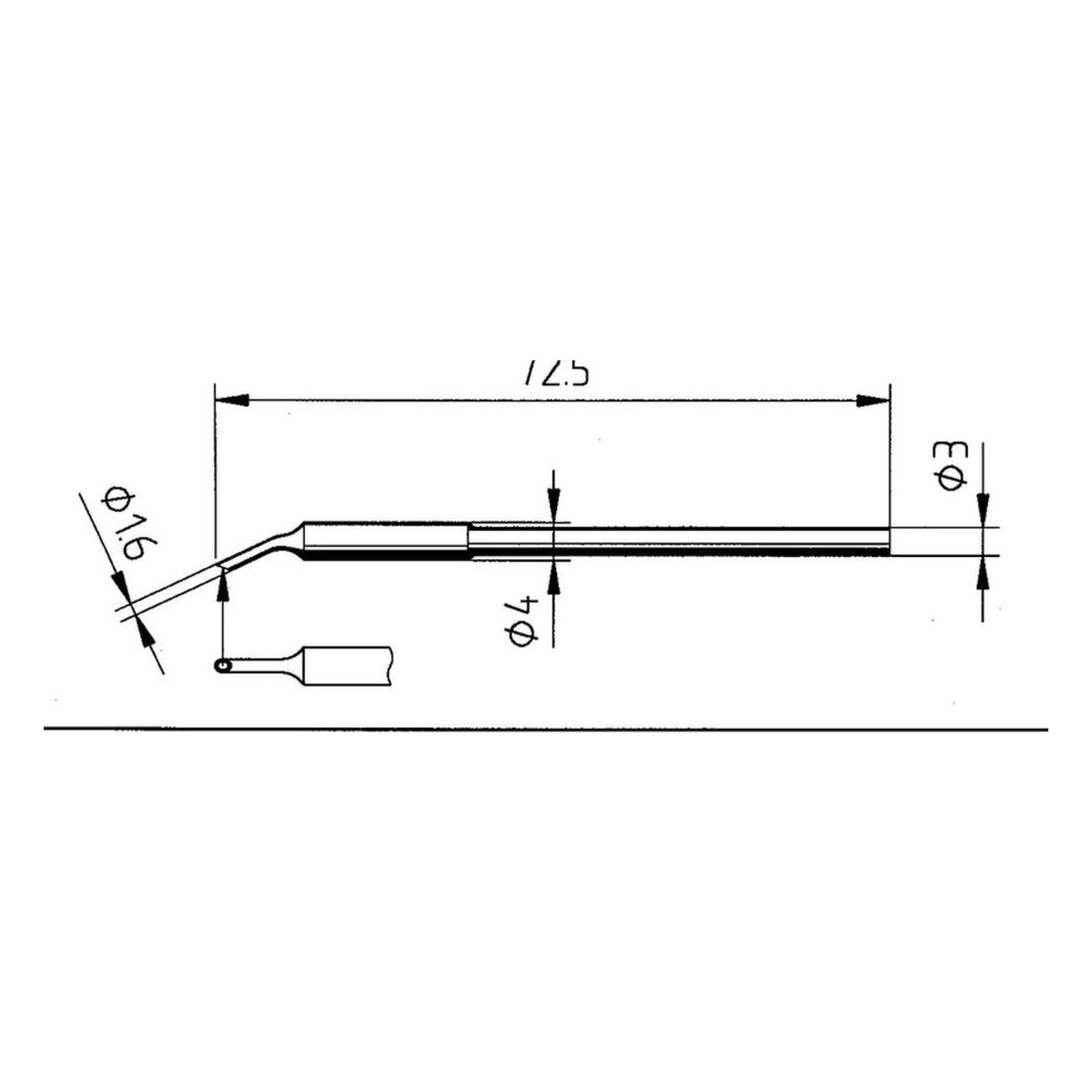 Наконечник ERSA 0212WD