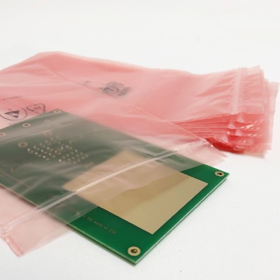 Пакет антистатический рассеивающий SAZ 200х250 40мкм 100 шт. Zip ELS