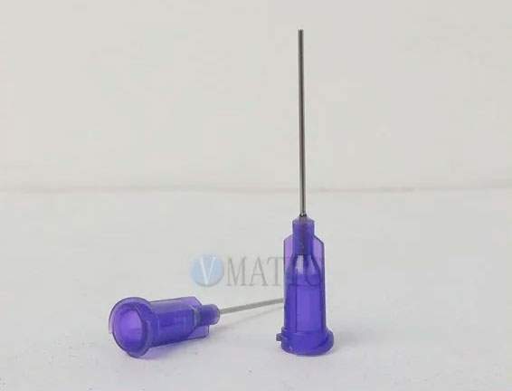 VMATIC VCL21100. Наконечник дозатора TE 21G X 1" PURPLE DIAM 0.51 x 0.82MM (QTY=50)