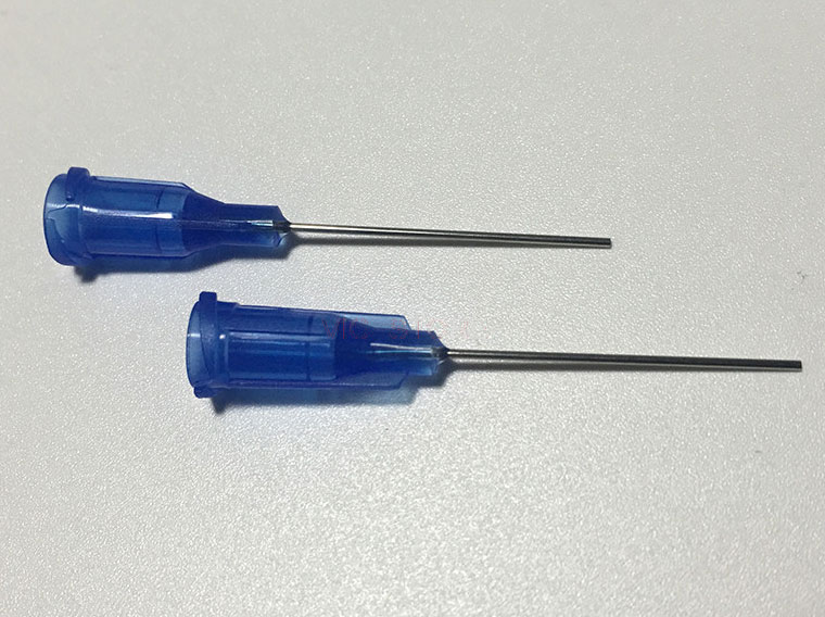 VMATIC VCL22100. Наконечник дозатора TE 22G X 1" BLUE DIAM 0.41 x 0.73MM (QTY=50)