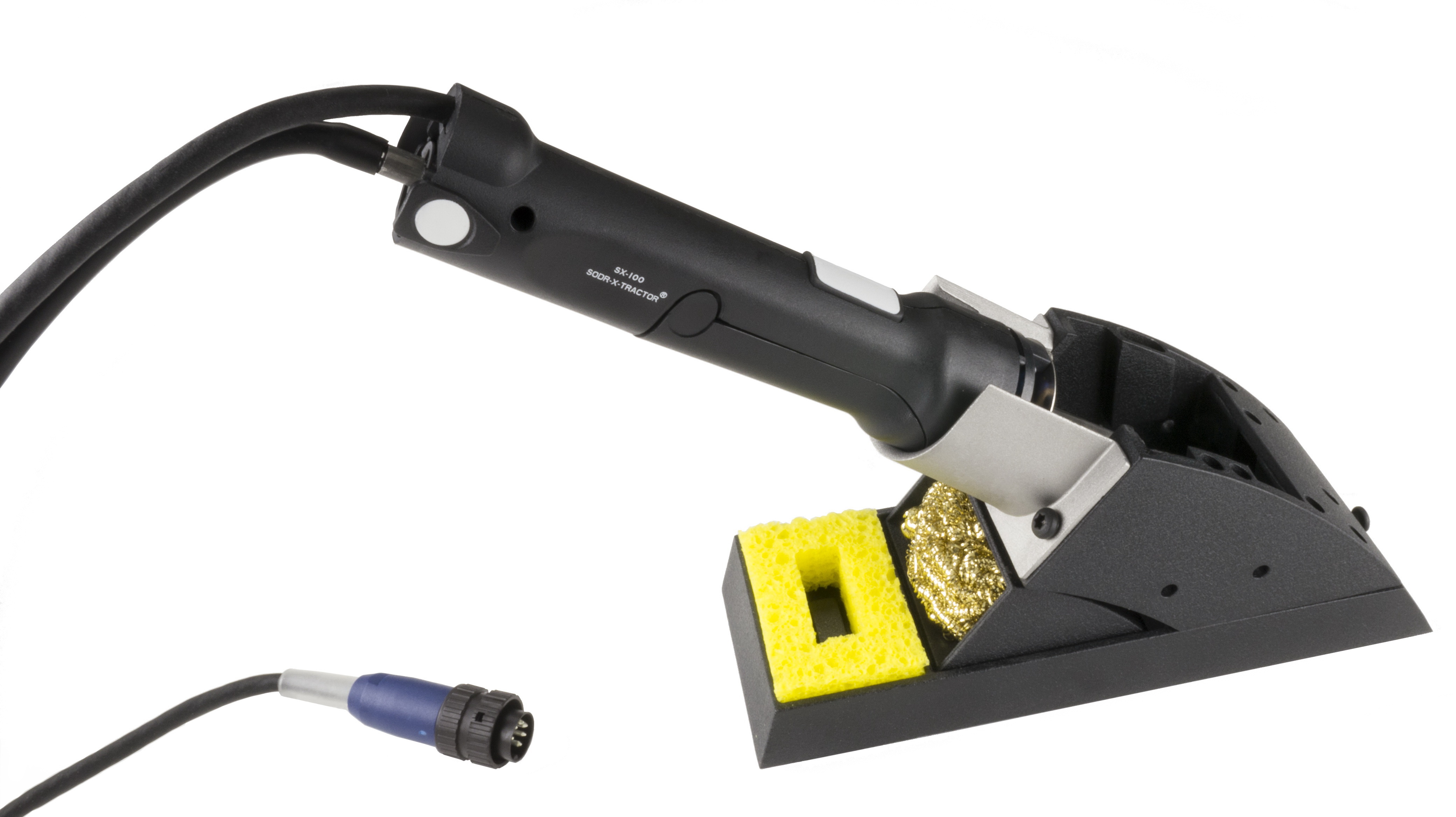 PACE 6993-0266. Вакуумный паяльник SX100 с подставкой и наконечником 1121-0931 (синий разъем)