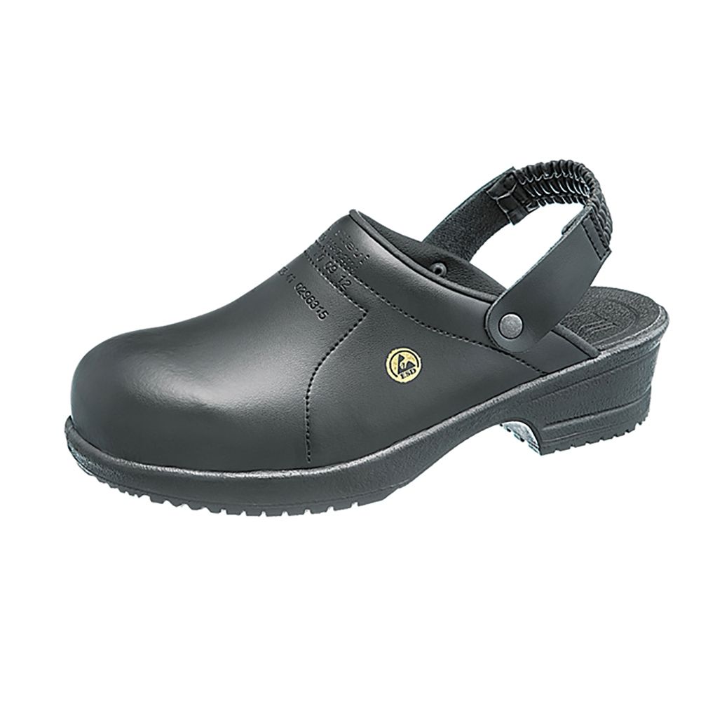 Антистатические туфли-сабо Sievi FILE черные