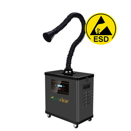 Дымоуловитель антистатический FUMECLEAR FC-1001A с дымоприемником 50мм