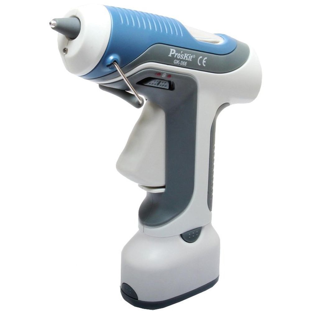 Клеевой пистолет ProsKit GK-368 на батарейках