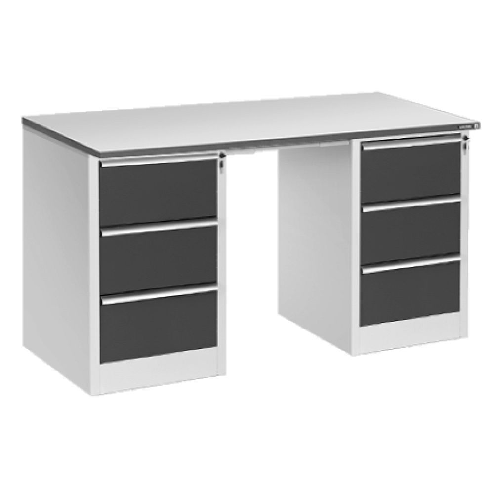 Стол рабочий КОНСТАНТ антистатический CP-18-7+ДР-03+ДР-03 ESD