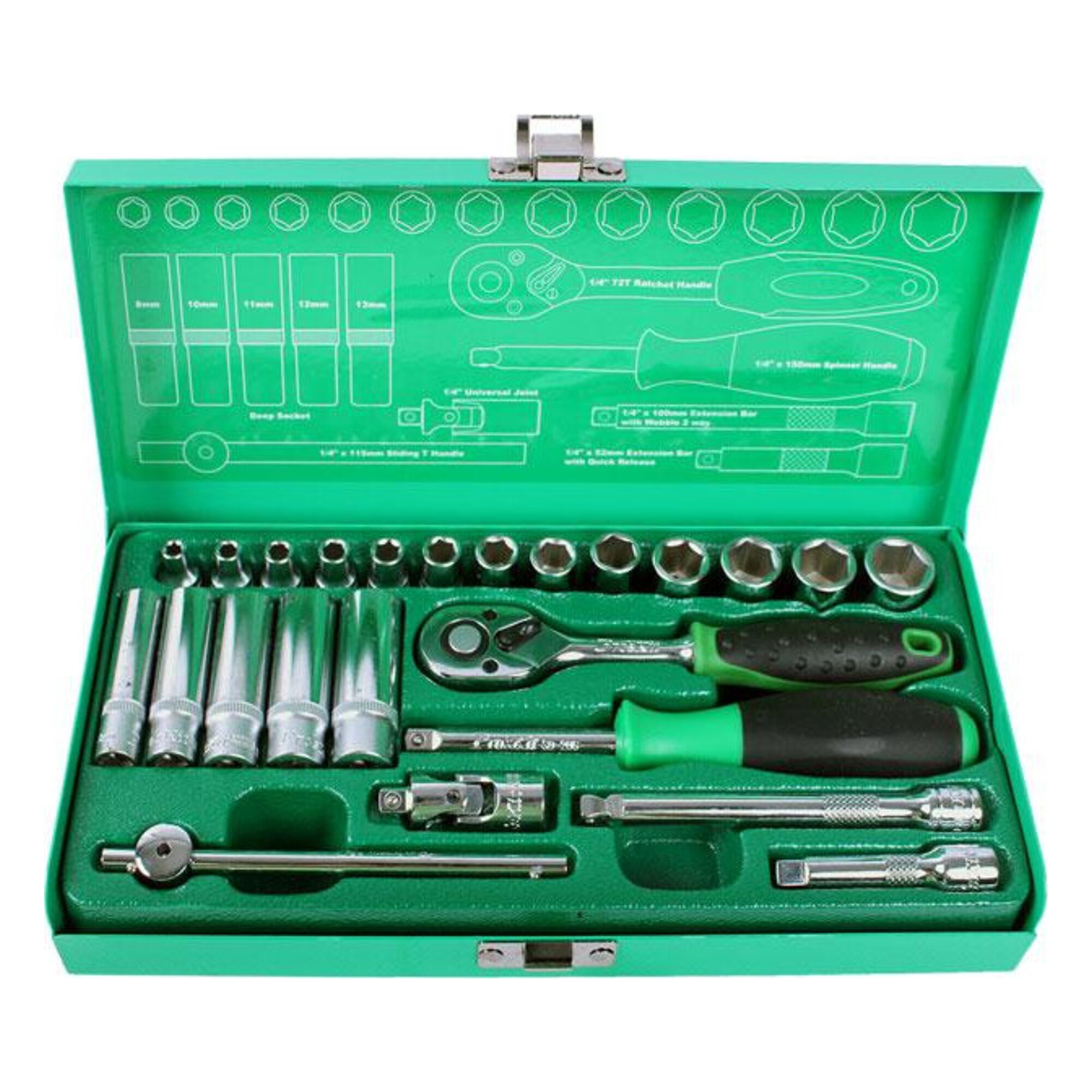Набор торцевых ключей для авто Pro'sKit HW-22401M