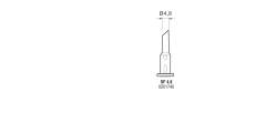 Наконечник JBC SF 4.8 (0201740) для SG1070 (скошенный 4,8 мм)