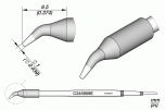 Жало C245E круглое изогнутое усиленное для T245 - JBC C245-909E