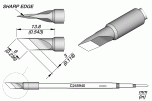 Жало паяльное ножевидное 6 x 0,1 мм для рукоятки T245 - JBC C245-940