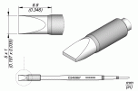 Жало паяльное долотообразное 6,6 x 1,8 мм для T245 - JBC C245-967