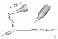 Картридж-наконечник Chisel 1,2×0,4 мм (удлинённый) для AP250 - JBC C250-432E