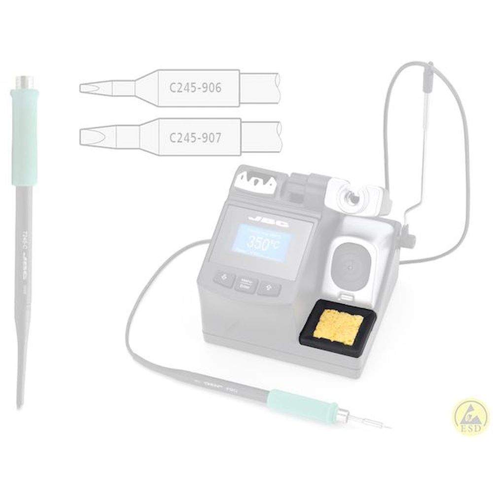 JBC CL7984. Емкость для стряхивания припоя и чистки картридж-наконечников для станций CD