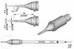 Жало R245 клин с канавкой 1x0,4 мм для автопайки TR245 - JBC R245-022