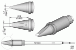 Жало паяльное долотообразное 3 x 1,2 мм для TR470/TRA470 - JBC R470-034