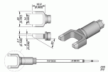 Картридж-наконечник Split Blade 20 мм S3 для TR470 — JBC R470-056