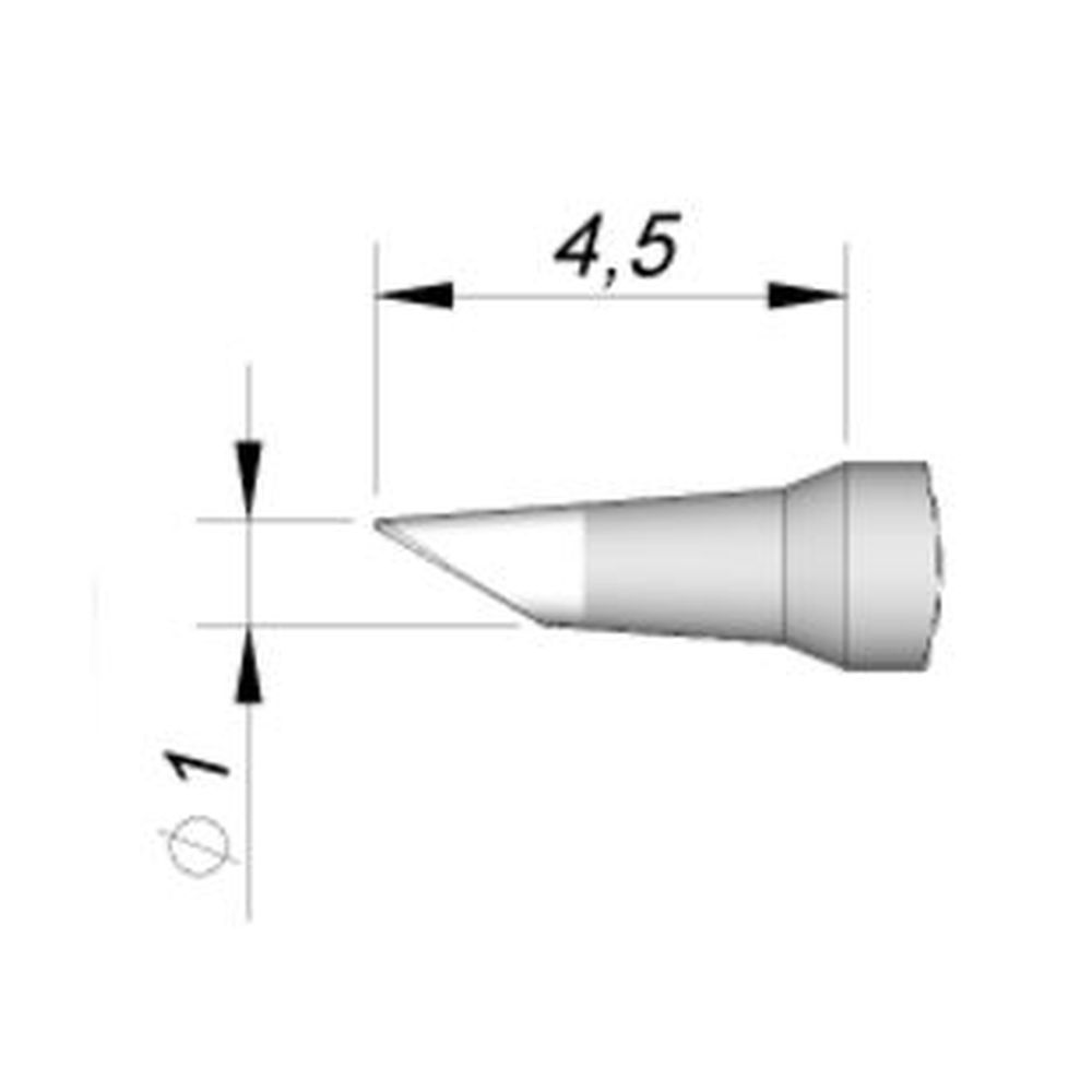 Наконечник JBC C115-128 миниволна 1,0 мм