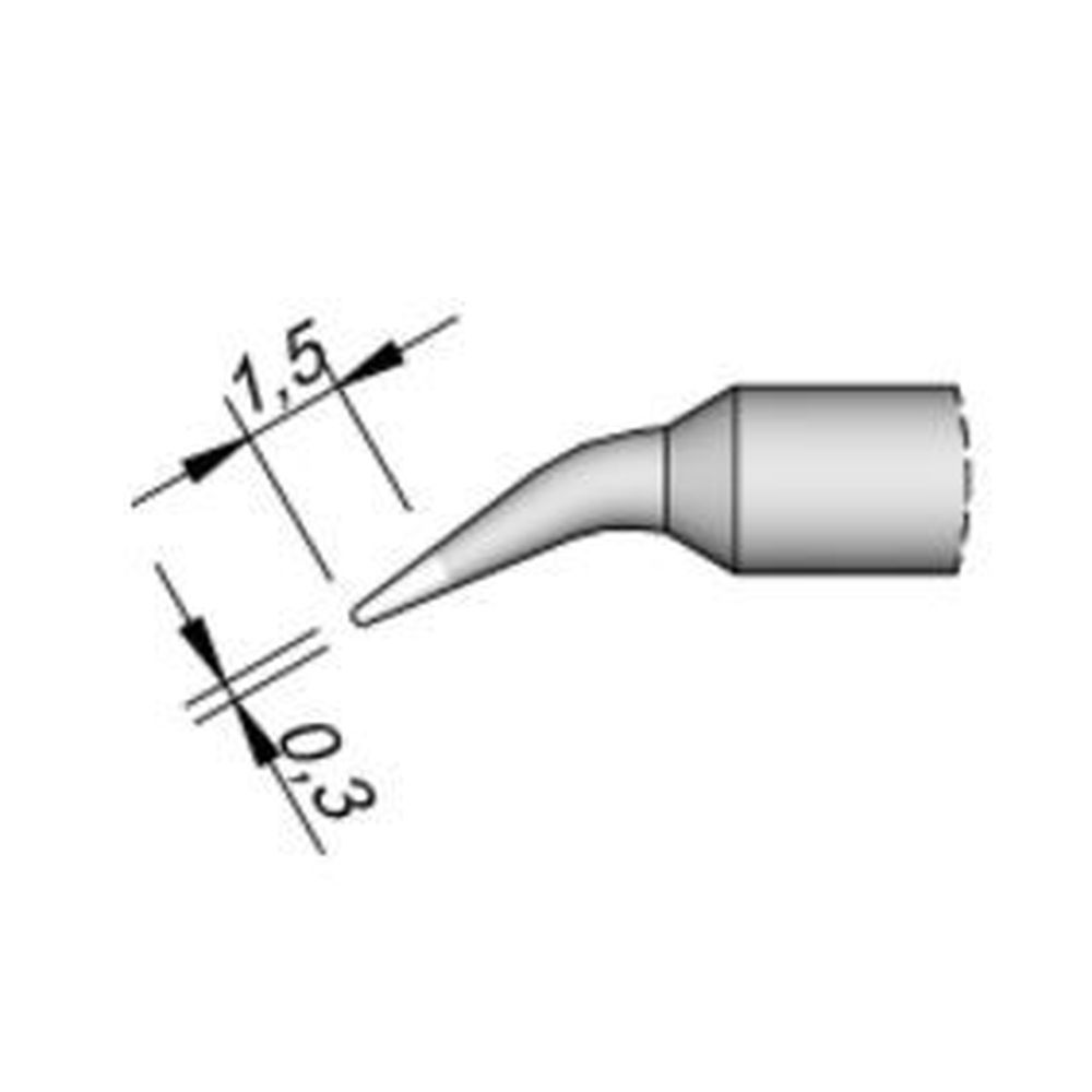 Наконечник JBC C120-902 конический 0,3 мм