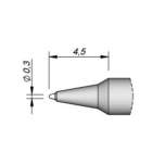 Наконечник JBC C210-016 конический 0,3 мм