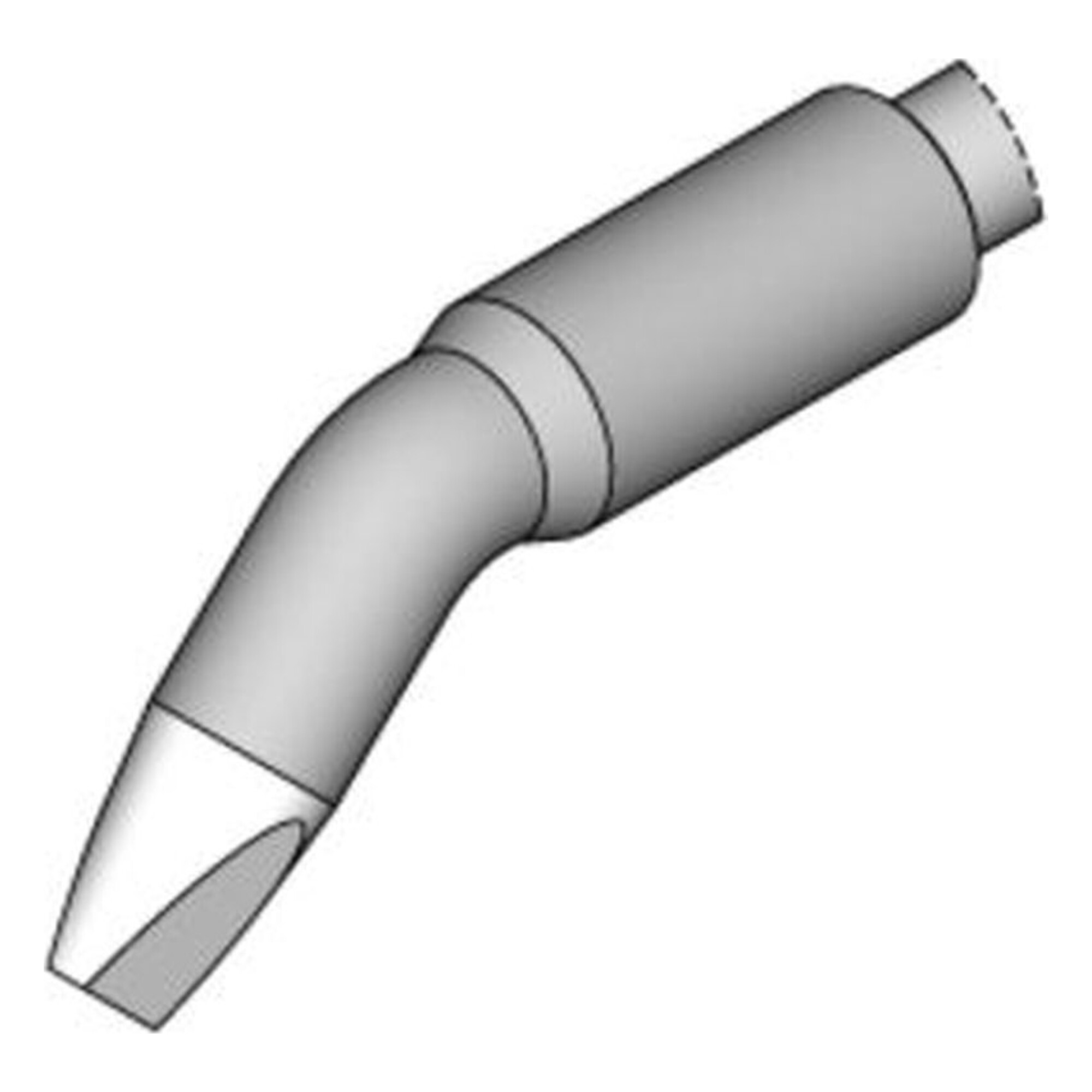Картридж-наконечник клиновидный изогнутый 3,0×1,0 мм для T245 - JBC C245761
