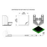 Наконечник JBC C420-280 QFP/PLCC 14,5 x 14,5 мм