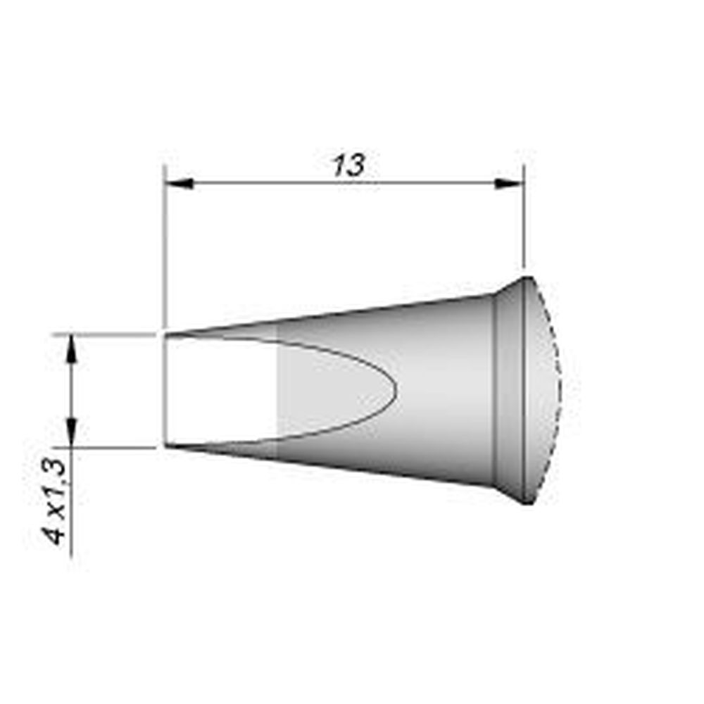Наконечник JBC C470-014 клиновидный 4,0 х 1,3 мм