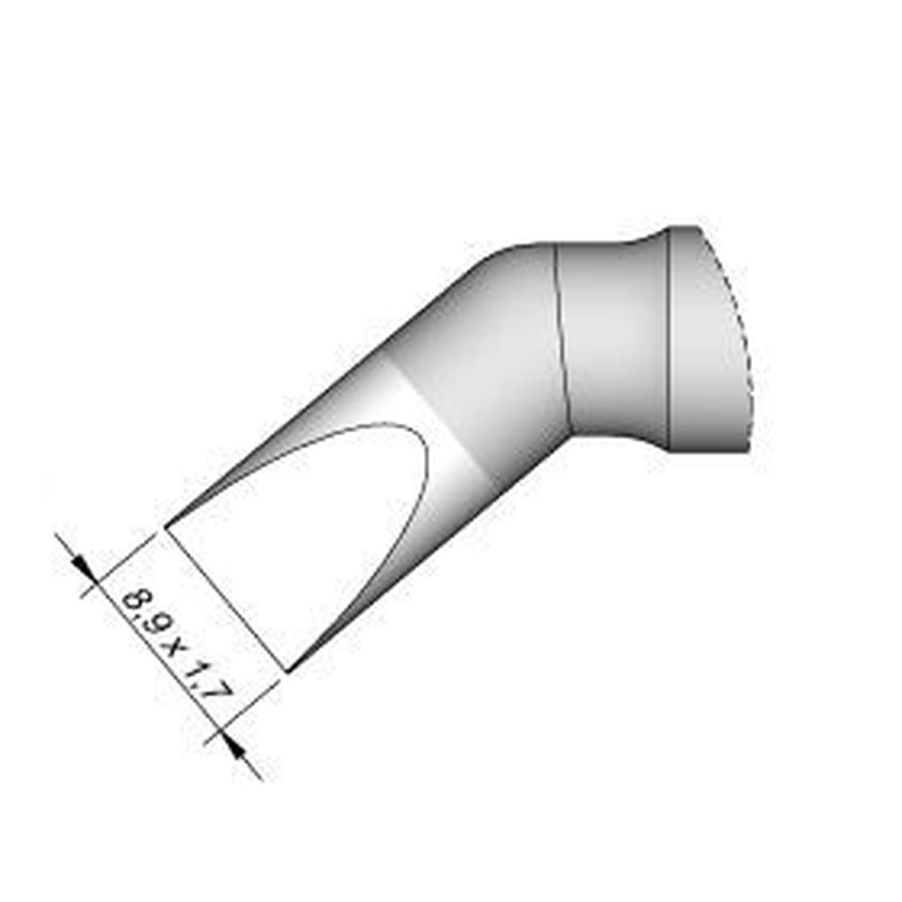 Наконечник JBC C470-018 клиновидный 8,9 х 1,7 мм (изогнутый)
