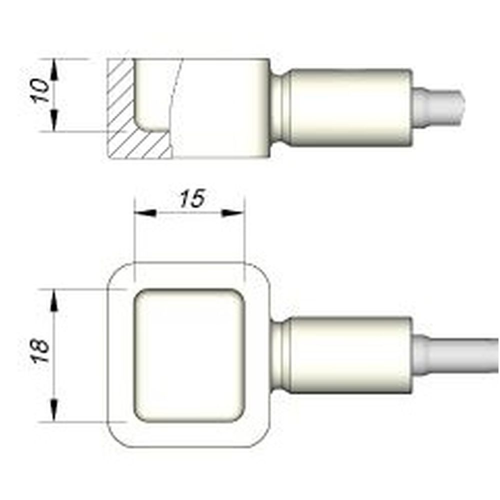 Наконечник JBC C470-SP01 паяльная ванна 15,0 х 18,0 мм