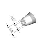Наконечник JBC C560-017 демонтажный 1,1 мм