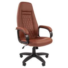 Офисное кресло CHAIRMAN 950 LT, экокожа, коричневый