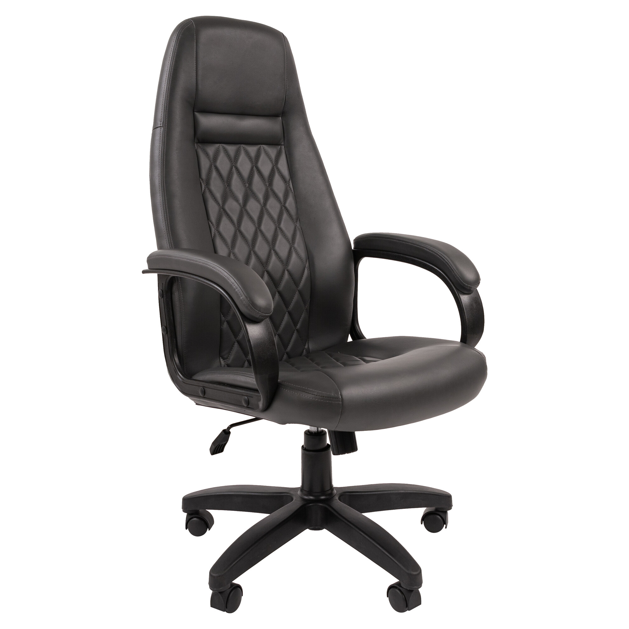 Офисное кресло CHAIRMAN 950 LT, экокожа, серый
