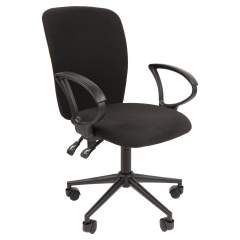 Офисное кресло CHAIRMAN 9801 Black, ткань серии С, черный