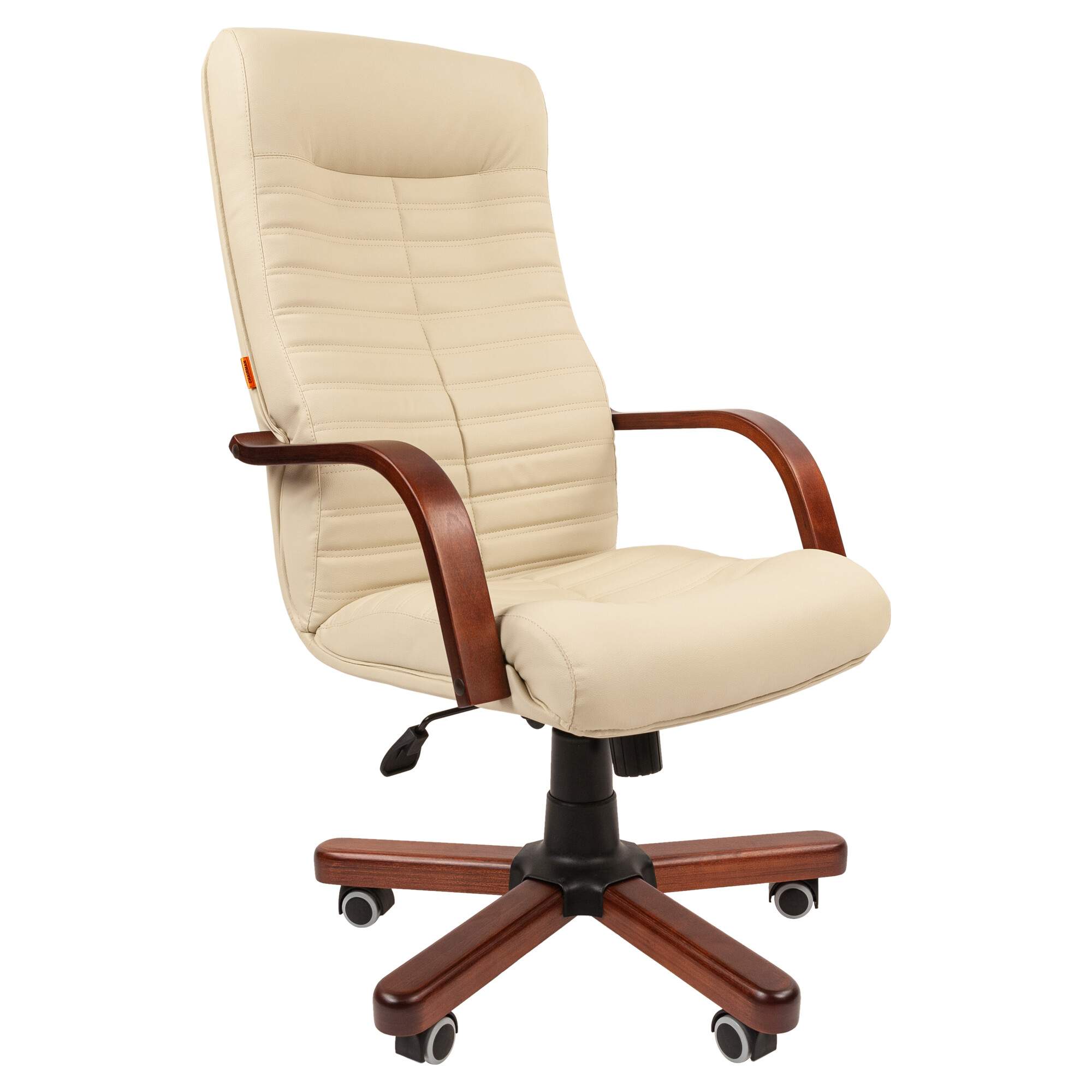 Офисное кресло CHAIRMAN 480 WD, экокожа, бежевый