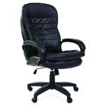 Офисное кресло CHAIRMAN 795 LT, экокожа, черный