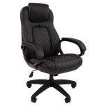 Офисное кресло CHAIRMAN 432, экокожа, черный